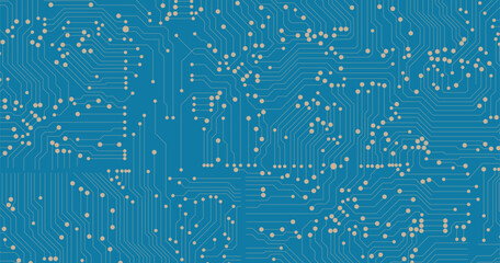 Technology abstract motherboard illustration background. Vector graphic template.