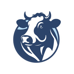 Cow logo design