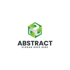 Abstract Gradient Colorful Logo