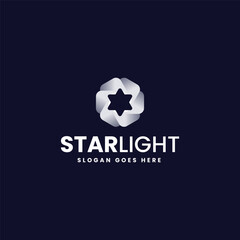 Star Light Gradient Colorful Logo