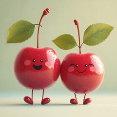 A bunch of fresh ripe grapes in various colors hanging from a vine