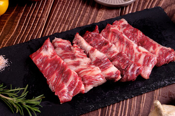 한우 소고기 업진살 사진