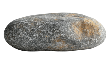 Ancient Stone: A single, smooth stone, sculpted over millennia by the forces of nature, presents a study in texture and tones.