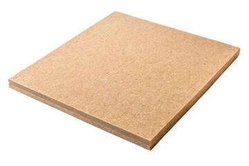 Hardboard ensures smooth surfaces for work