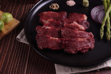 투뿔한우 소고기 사진