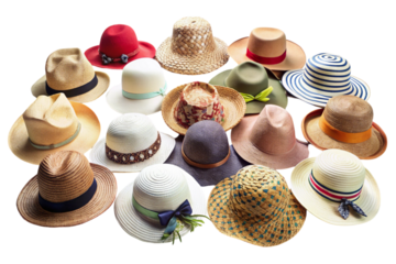 Hat protects from sun and rain