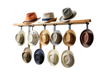 Hat racks bring order to space