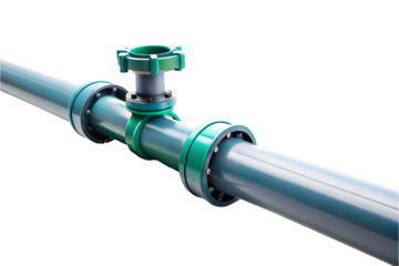 Irrigation pipe ensures crops thrive daily