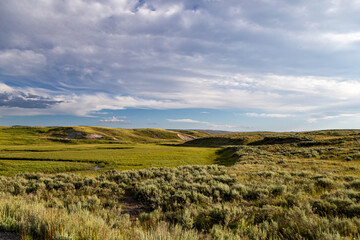 Fototapeta premium Yellowstone National Park in Wyoming