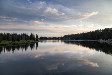 Obraz premium Yellowstone National Park in Wyoming