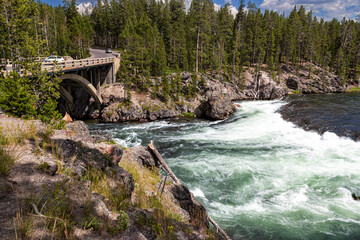 Yellowstone National Park in Wyoming
