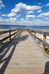 Fototapeta premium West Thumb Geyser in Yellowstone National Park