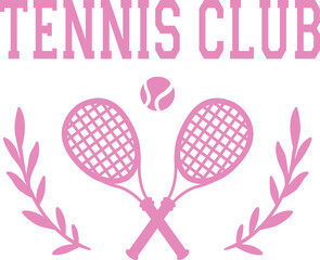 Tennis club  Racquet Club Luxury Varsity College collegiate Golf retro vintage sport USA Trending Whreaf Graphic Tee t-shirt logo slogan graphic artwork  tote badge emblem crest Apparel