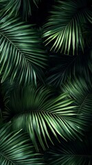 A beautiful juxtaposition of foliage in a close-up nature photograph.