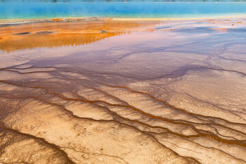 Grand Prismatic Spring in Yellowstone National Park