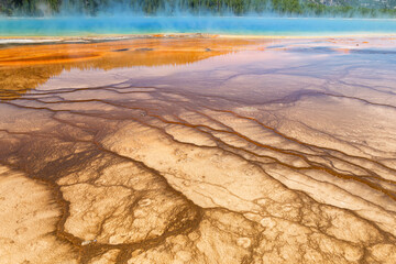 Grand Prismatic Spring in Yellowstone National Park