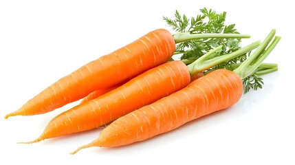 Carrot on white background Fresh Carrot Isolaet