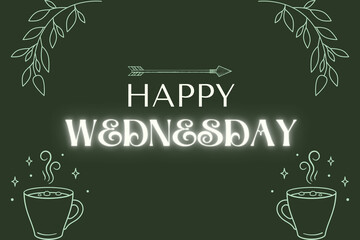 Happy Wenesday Greeting Card
