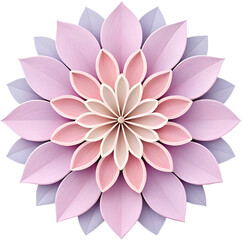 Fototapeta premium A minimal vibrant flower design enhances modern decor with its simple beauty and lively colors. 