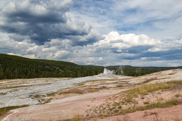 Old Faithful Geyser, Yellowstone National Park