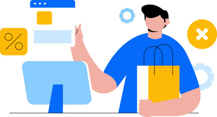 E Commerce Illustration