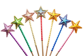 Magic wands cast spells with wonder