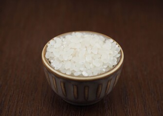 아시아 음식 유기농 흰쌀