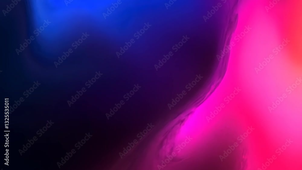 Poster captivating gradient flow of vibrant colors in abstract motion