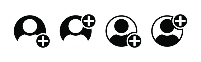 Add user icon set