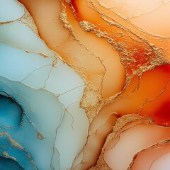 Organic, flowing liquid surface in 3D for sleek, modern presentation background