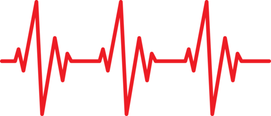 Heartbeat pulse line health medical concept for graphic design, logo, web site, social media, mobile app, ui illustration