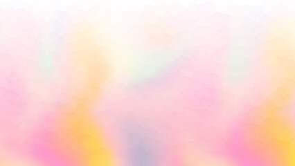 vivid pastel gradiwnt color Lowpolly background with seamless abstract pattern of polygons and...