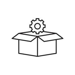 Product management icon isolated