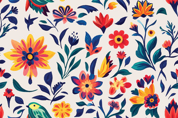 Toile De Jouy Vintage Floral Seamless Pattern Elegant Vector Graphics. Featuring delicate florals, wildflowers and romantic motifs. This seamless pattern is crafted to perfection.