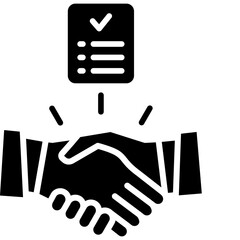 Obraz premium Reconciliation Icon