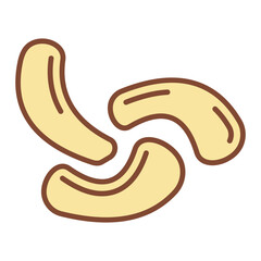 Cashew icon vector design symbol templates