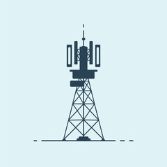 Advanced Telecommunications Tower for 5G Internet