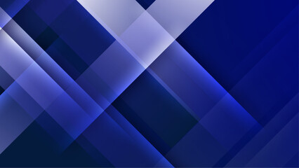 blue and white rectangle simple geometric shapes abstract and modern background vector illustration