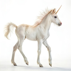 arabian horse isolated on white