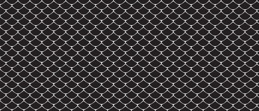 Dragon lizard or snake scale pattern black background