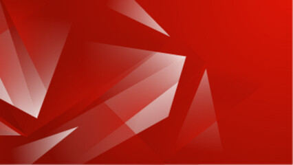 Obraz premium abstract red and white gradient geometric with rhomb shape background vector illustration, perfect for banner, presentation background, and wallpaper