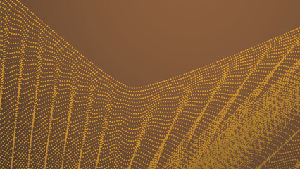 Brown halftone with dot pattern abstract background for backdrop or presentation