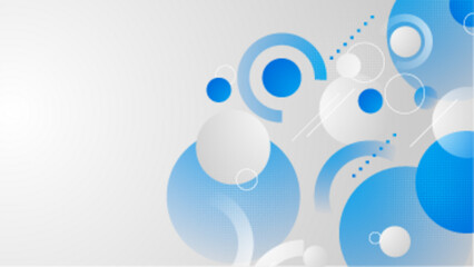 abstract blue and white shinning simple shapes gradient geometric background vector illustration, perfect for banner, presentation background, and wallpaper