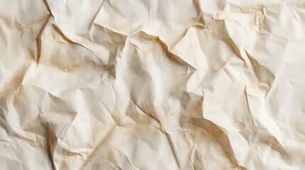 Obraz premium Detailed textured crumpled paper surface with a natural aged appearance
