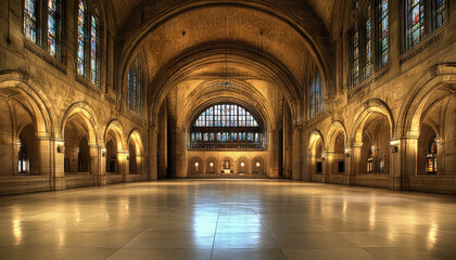 Fototapeta premium Grand Cathedral Interior, NYC