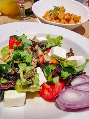healthy vegetable salad for breakfast
