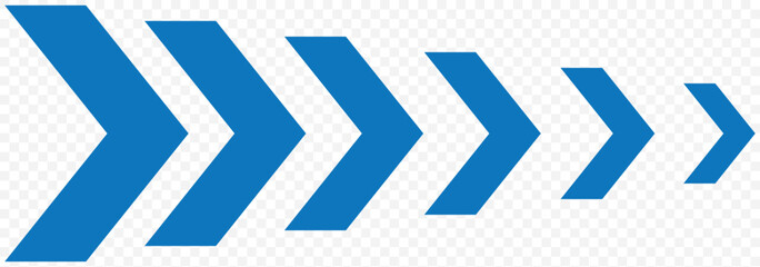 Black, blue diagonal slashes and chevron prints for caution tapes or barricades. Signs for road marking, borders in quarantine zone, construction work area or crime scene. Vector graphic illustration.