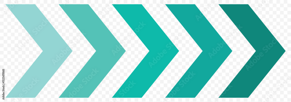 Poster a chevron arrow. dynamic moving arrow symbol. arrow moving dynamic sign. road lines arrow zigzag che