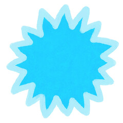 吹き出しフレームのイラスト素材