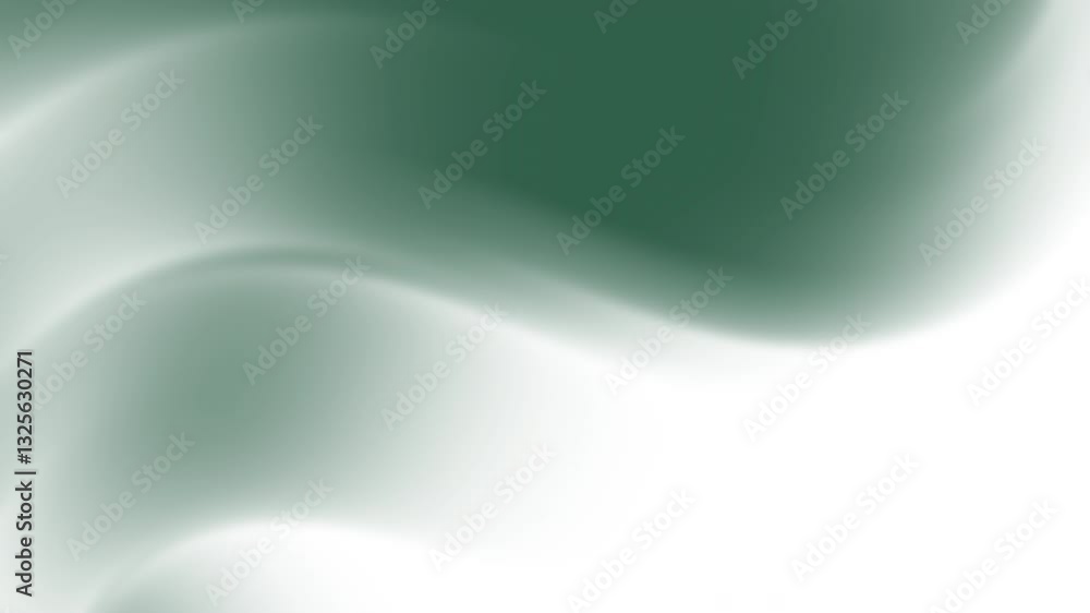 Poster soft green gradient with gentle movement and elegant textures for background use in creative designs